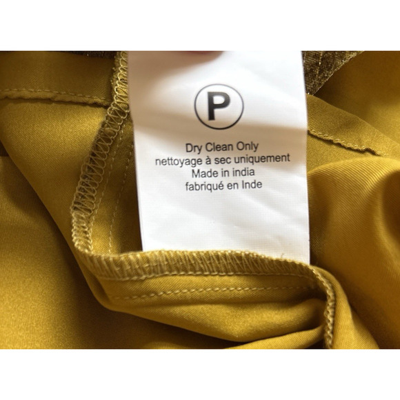 NEW Anthropologie Nirmooha One-Shoulder Shine Maxi Dress XXS Gold Beaded Boho - Picture 11 of 13